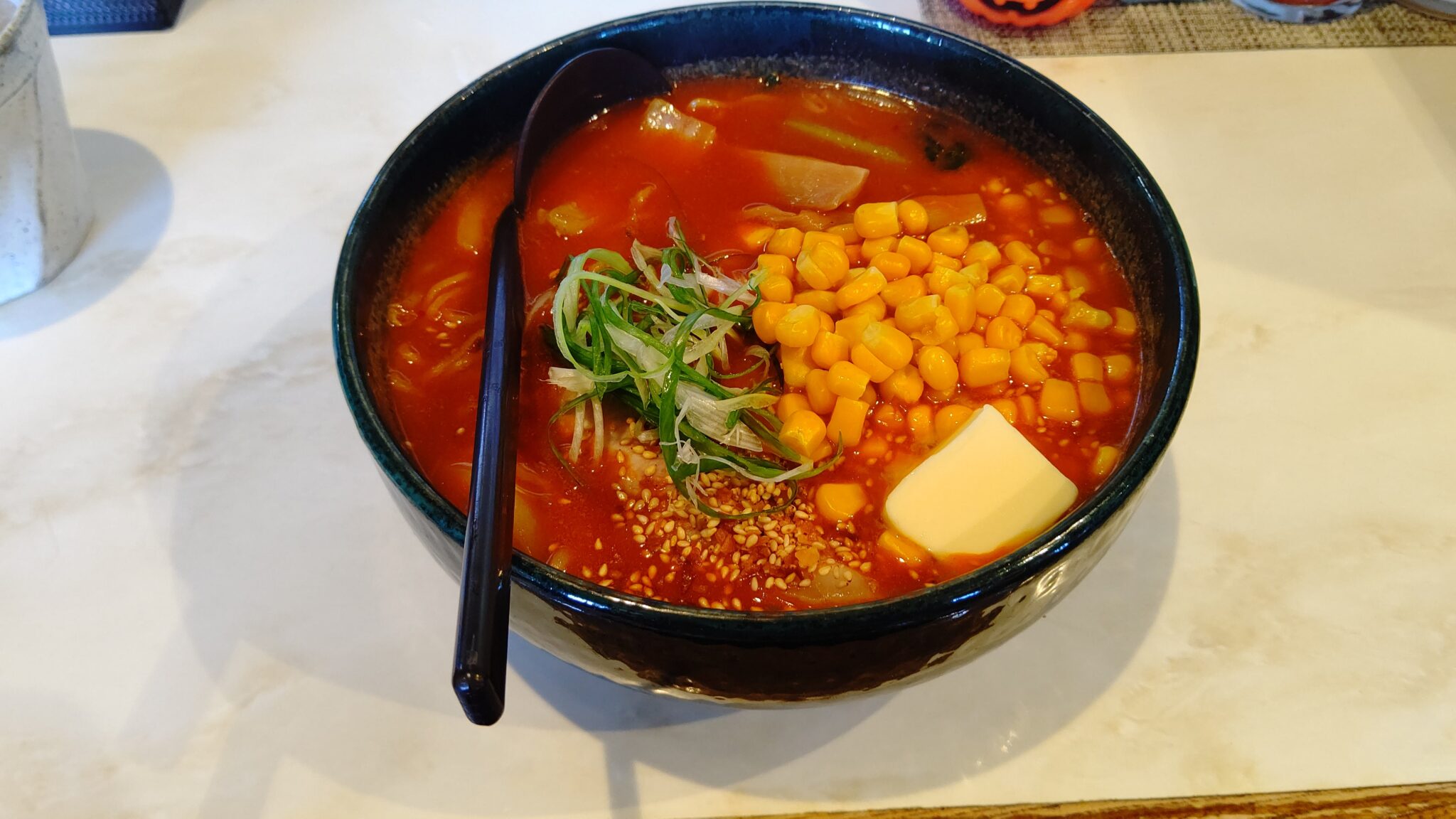 バターコーン辛らぁ麺