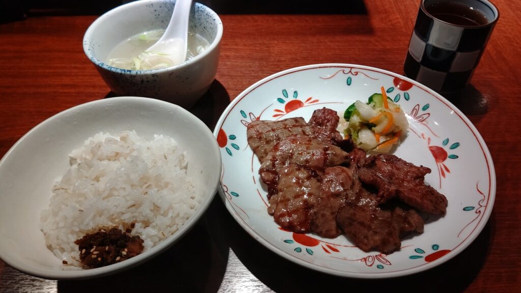 仙台風牛たん焼き定食１．５人前