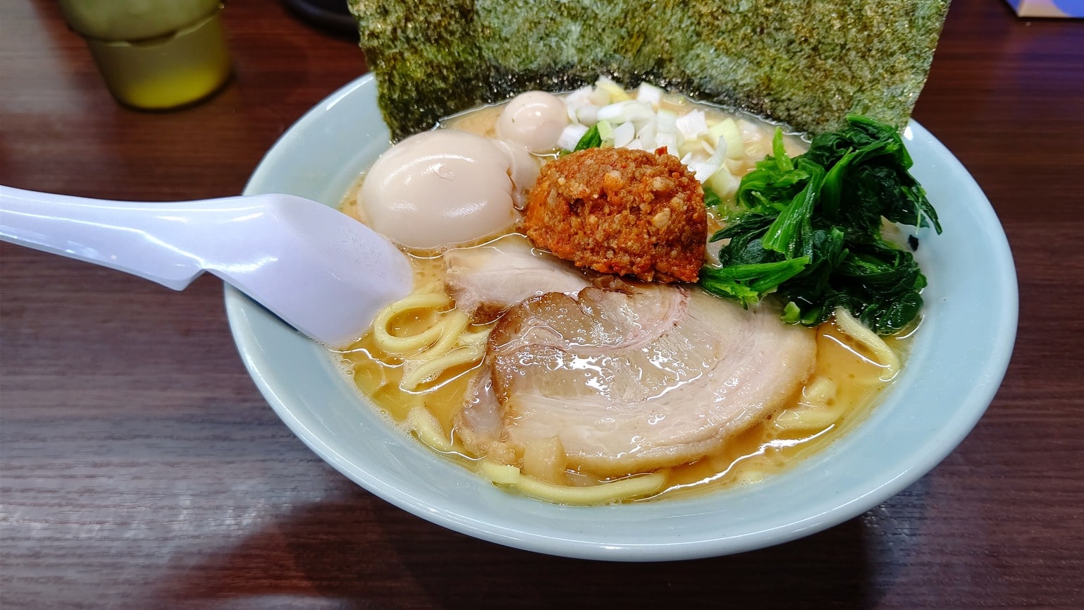 魂心ラーメン、辛肉