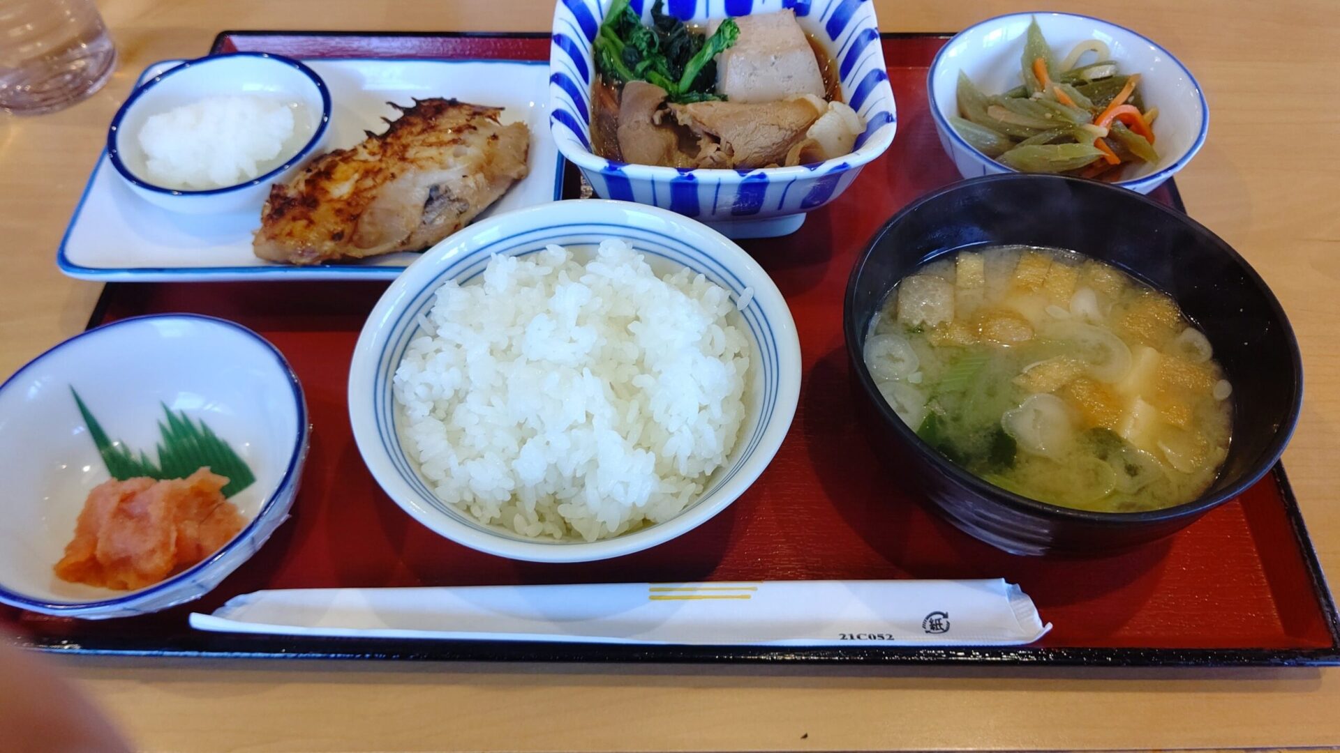 限定メニュー メヌケの金山寺味噌焼きと春の蕗 メシココ