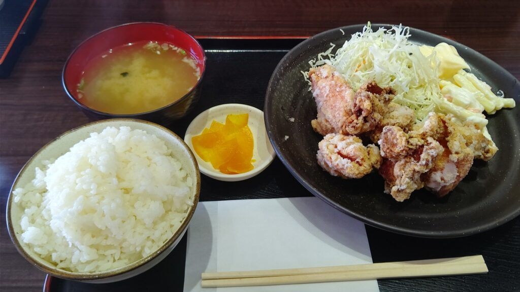 から揚げ定食